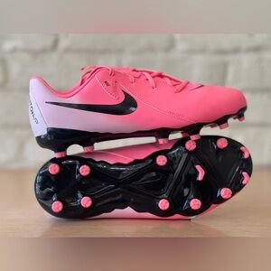 Nike Jr Phantom GX II Academy FG Soccer Black Pink FD6722-600 GS Sizes